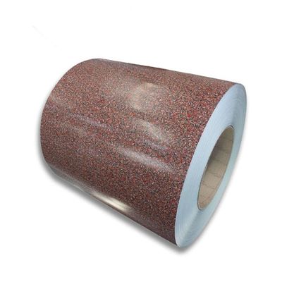 acheter Zinc revêtement Z30-Z275GSM couleur revêtue en acier bobine surface de rides fabrication en ligne