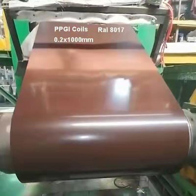 acheter Z120-Z180 a peint des bobines de tôle que RAL colorent la résistance à la corrosion forte fabrication en ligne