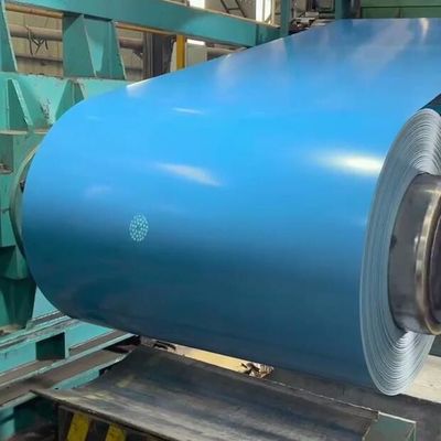 acheter La couleur bleue zinguent la bobine en acier enduite et enduite d'une première couche de peinture avec la couche protectrice fabrication en ligne