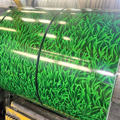 acheter Bobine d'acier à motifs, revêtue de couleur, de qualité supérieure, revêtement film 10-20um fabrication en ligne