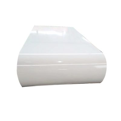 Résistance élevée 0,35x1000 mm Ral 9016 PPGI en acier en bobine blanche PPGI pour panneau sandwich