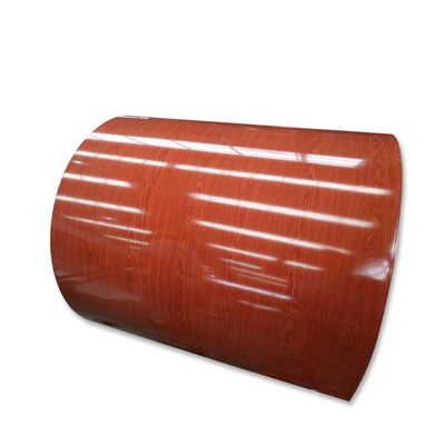 Couche en acier couvert de zinc et de peinture de couleur Poids 3-8 tonnes
