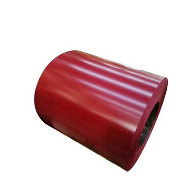 Coils d'acier revêtus de couleur avec grand/petit/zéro spangle et revêtement arrière 5-7micron