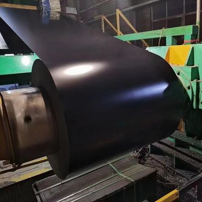 Bobine en acier enduite d'une première couche de peinture de longueur adaptée aux besoins du client galvanisée plongée à chaud 3-9 tonnes