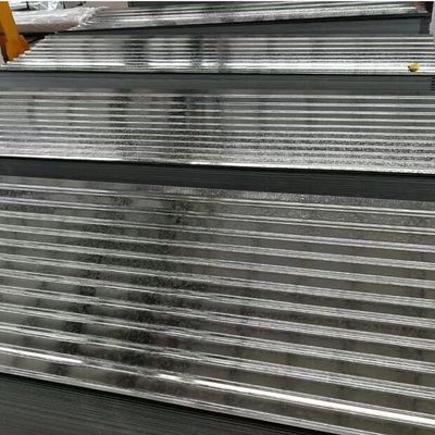 Astm BWG34 a galvanisé le toit galvanisé par feuille ondulée lambrisse la surface lumineuse