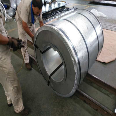 Z81-Z120 Coating GI Steel Coil avec 20 gm-275 gm de zinc et 508 mm/610 mm d'identifiant de bobine