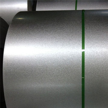 Largeur régulière 1000 mm bobine d'acier galvanisé avec surface chromée et brillante