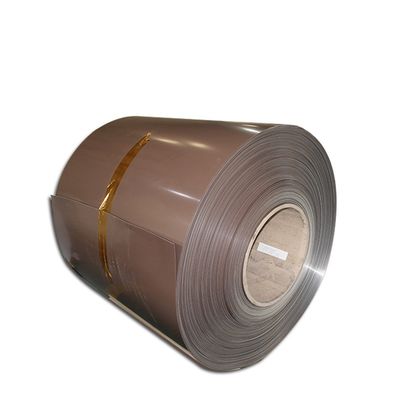 3003 H24 Couleur du motif Pvdf Feuille d'aluminium prépeinte pour les gouttières