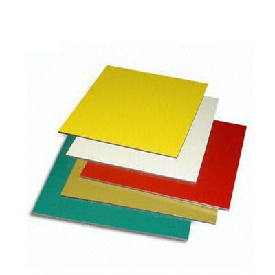 3003 2.85MM épaisseur feuille d'aluminium revêtue de couleur PVDF pour panneau publicitaire