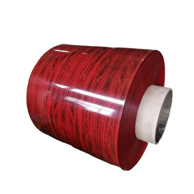 1.2 mm épaisseur imitation en aluminium enroulé en bois