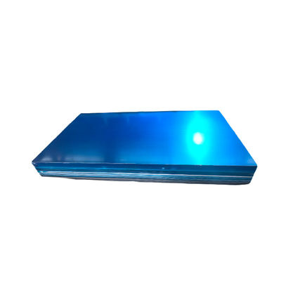 5xxx 5182 Plaque en alliage d'aluminium Plaque d'aluminium 5182 avec film bleu