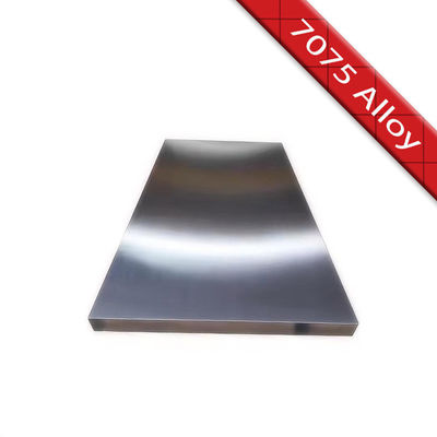 7xxx série T651 7075 tôle d'aluminium pour l'industrie aérospatiale