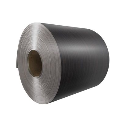 PVDF revêtement de bobines en aluminium brossées en argent gris foncé