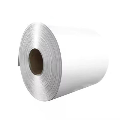 3004 H24 Couleur blanche Pvdf Feuille d'aluminium précoulée pour volet