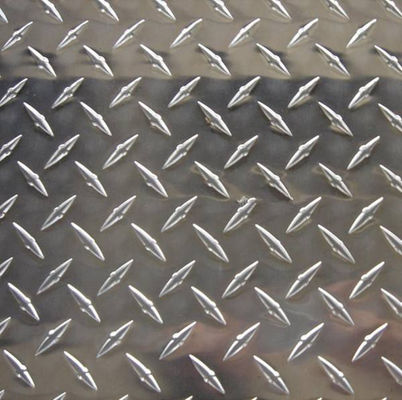 Tôle larmée en aluminium série 1000, plaque à damier, alliage 1050
